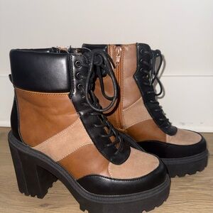 Madden Rogue Lace Up Platform Boots